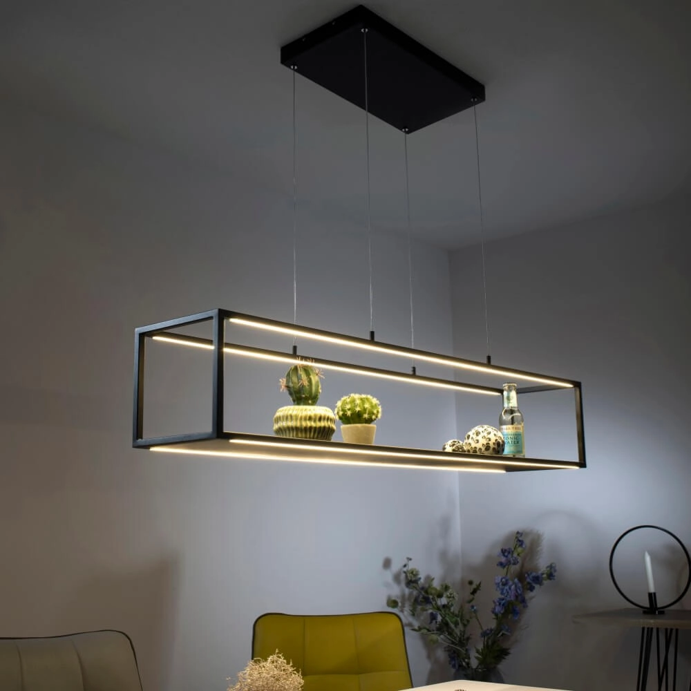 Design-Hängelampe Conni rechteckig Paul Neuhaus 4012248360996