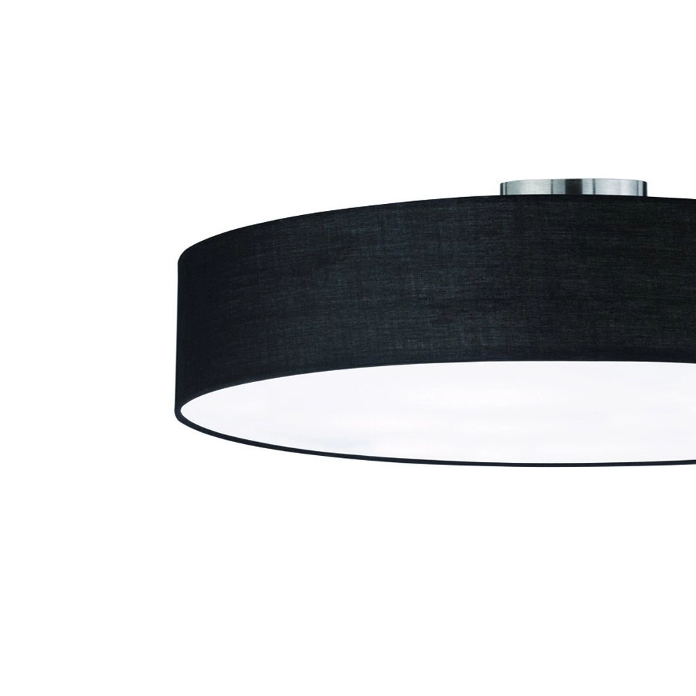 Deckenleuchte Hotel 65cm schwarz Trio 4017807369304