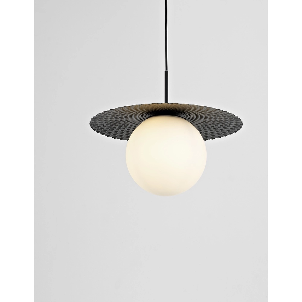 Pendelleuchte Obbit schwarz Ø 38cm Lyora 5212017427731