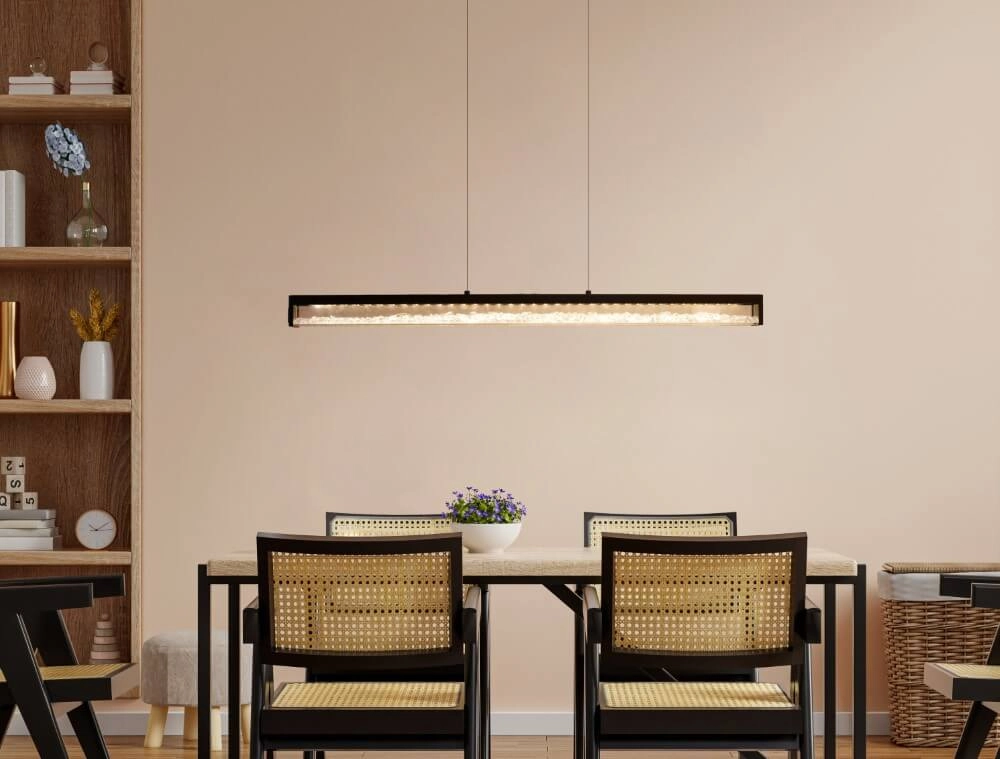 LED-Hängelampe Cardito 1 100cm - schwarz Eglo 9008606267941