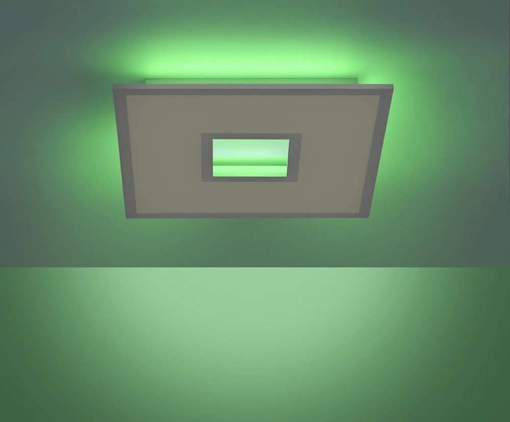 Quadratische Deckenlampe Recess Just Light 4043689967550
