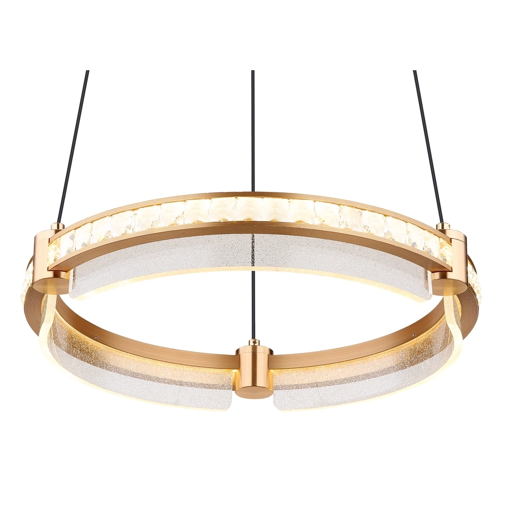 Pendellampe Blondie Ø 40cm Gold Globo 9007371449460