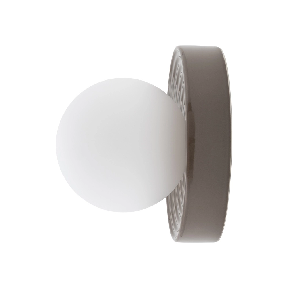 Design-Wandlampe Clay braun Ø 22 cm Lyora 5903139117470