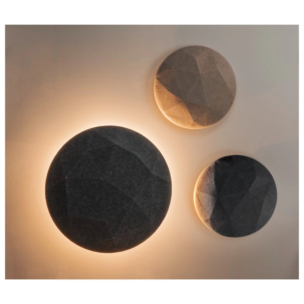 Kapuze aus Filz Mana Ø 60cm - grau SLV 4024163248136