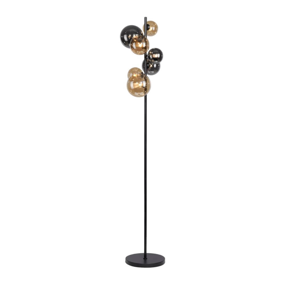 Schwarze Stehlampe Popsicle Design