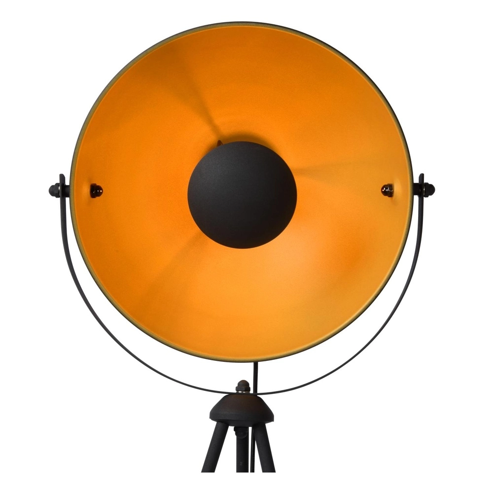 Industrie-Stehlampe Alvaro Schwarz Lucide 5411212051202
