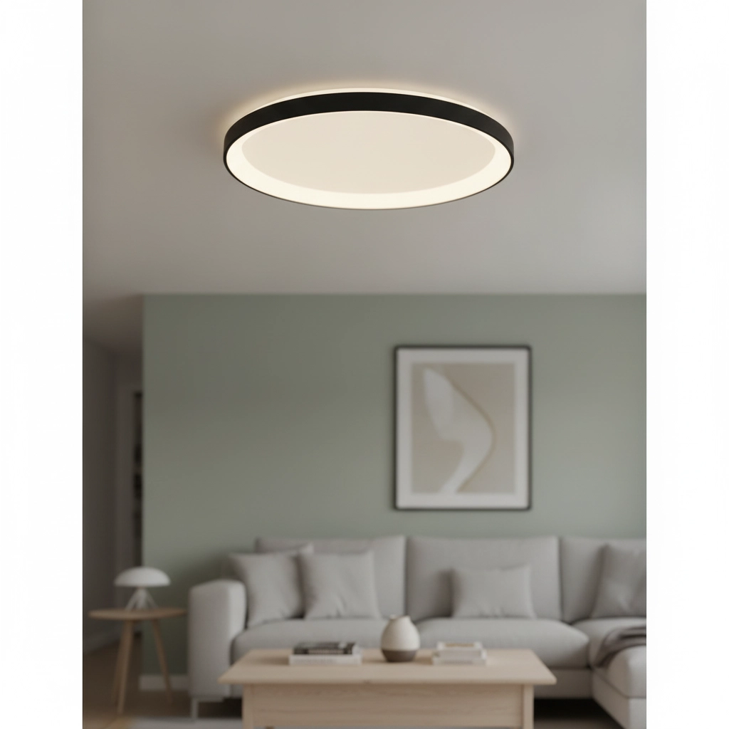 Design-Deckenleuchte Pertino Ø 48cm schwarz
