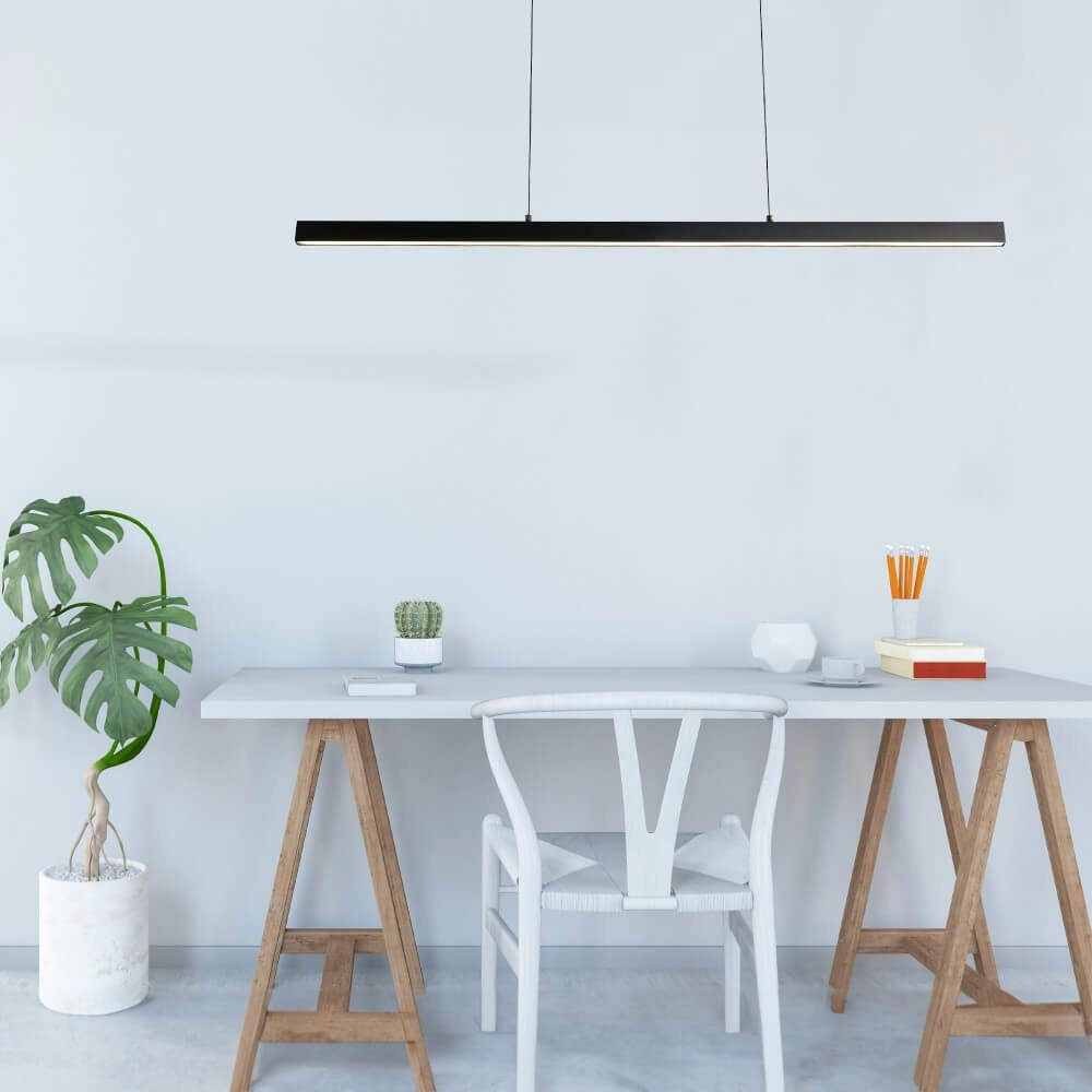 Design-Hängelampe Layla Schwarz Searchlight 5053423255705