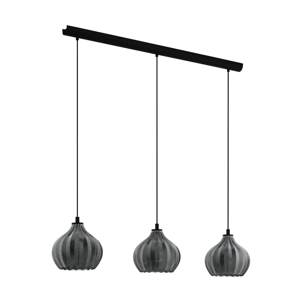 3-flammige Hängelampe aus Glas Tamallat Eglo 9002759435776