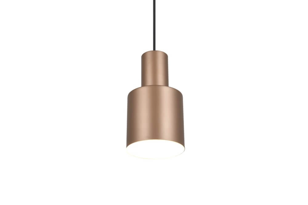 Pendel aus rotem Kupfer Agudo Ø 12cm Trio 4017807613797