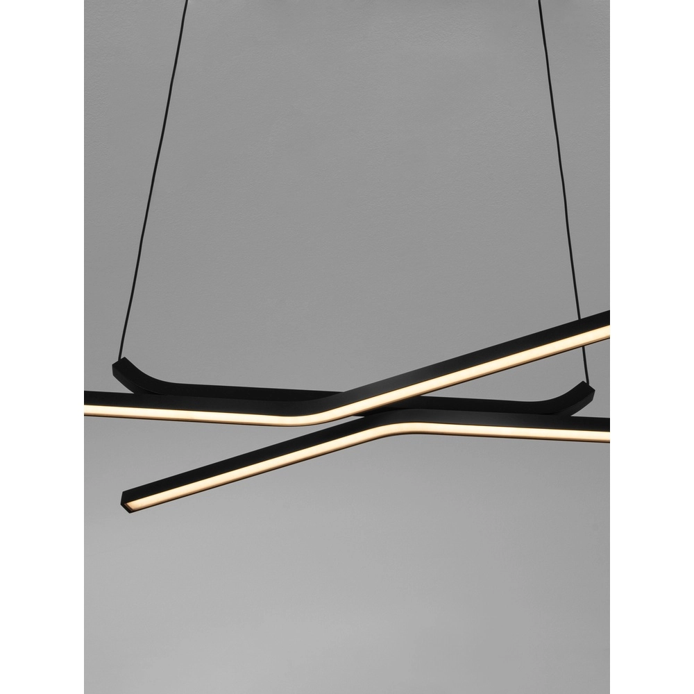 Design-Pendelleuchte Akro schwarz Lyora 5212017461766