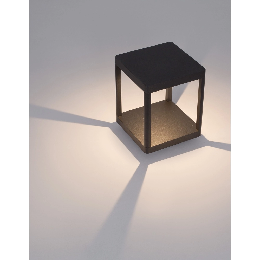 Quadratische Gartenlampe Surf ca. 23cm Lyora 5212017425454