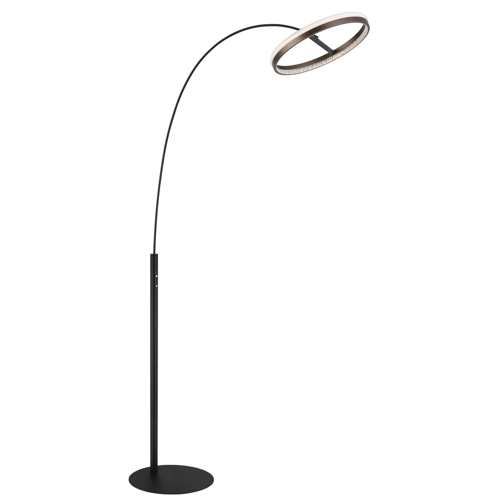 Design-Bogenlampe Della Schwarz Globo 9007371465743