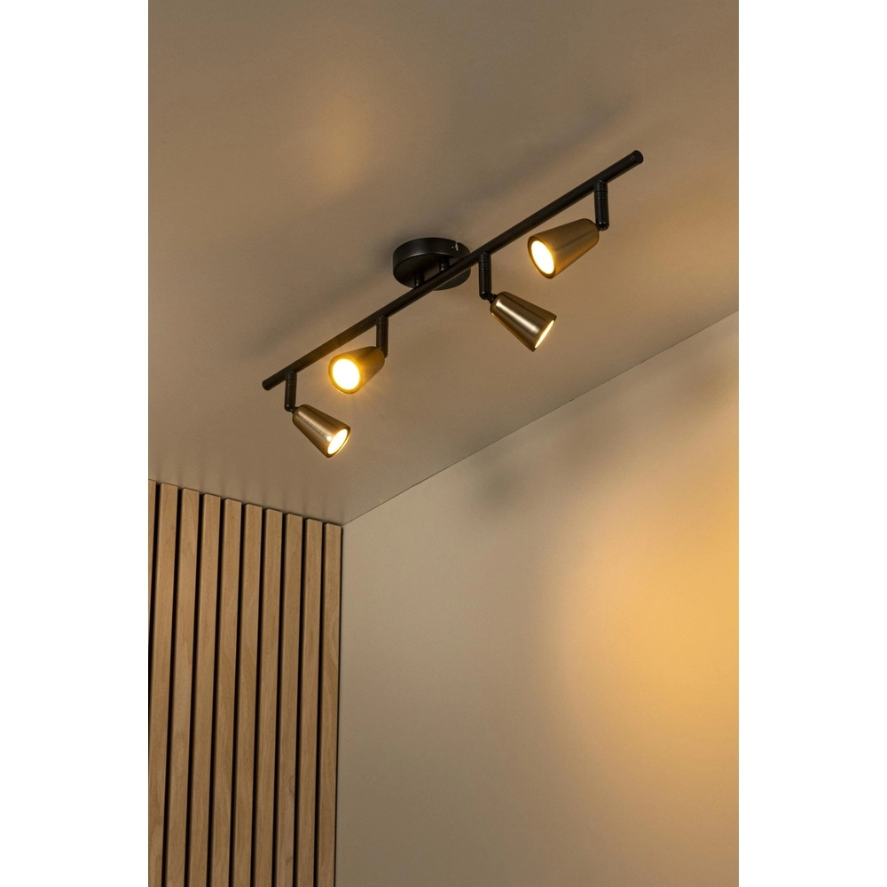 Deckenscheinwerfer Tiana 4-Licht Champagner Lucide 5411212650382