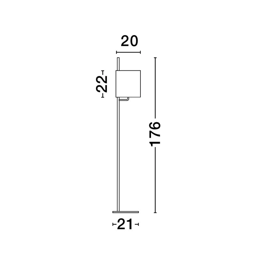 Stehlampe Yama schwarz Lyora 5212017423627