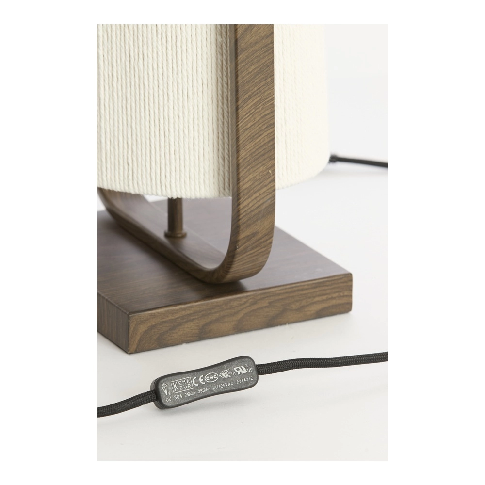 Tischlampe Lecce 22,5 cm dunkel Light & Living 8717807837518