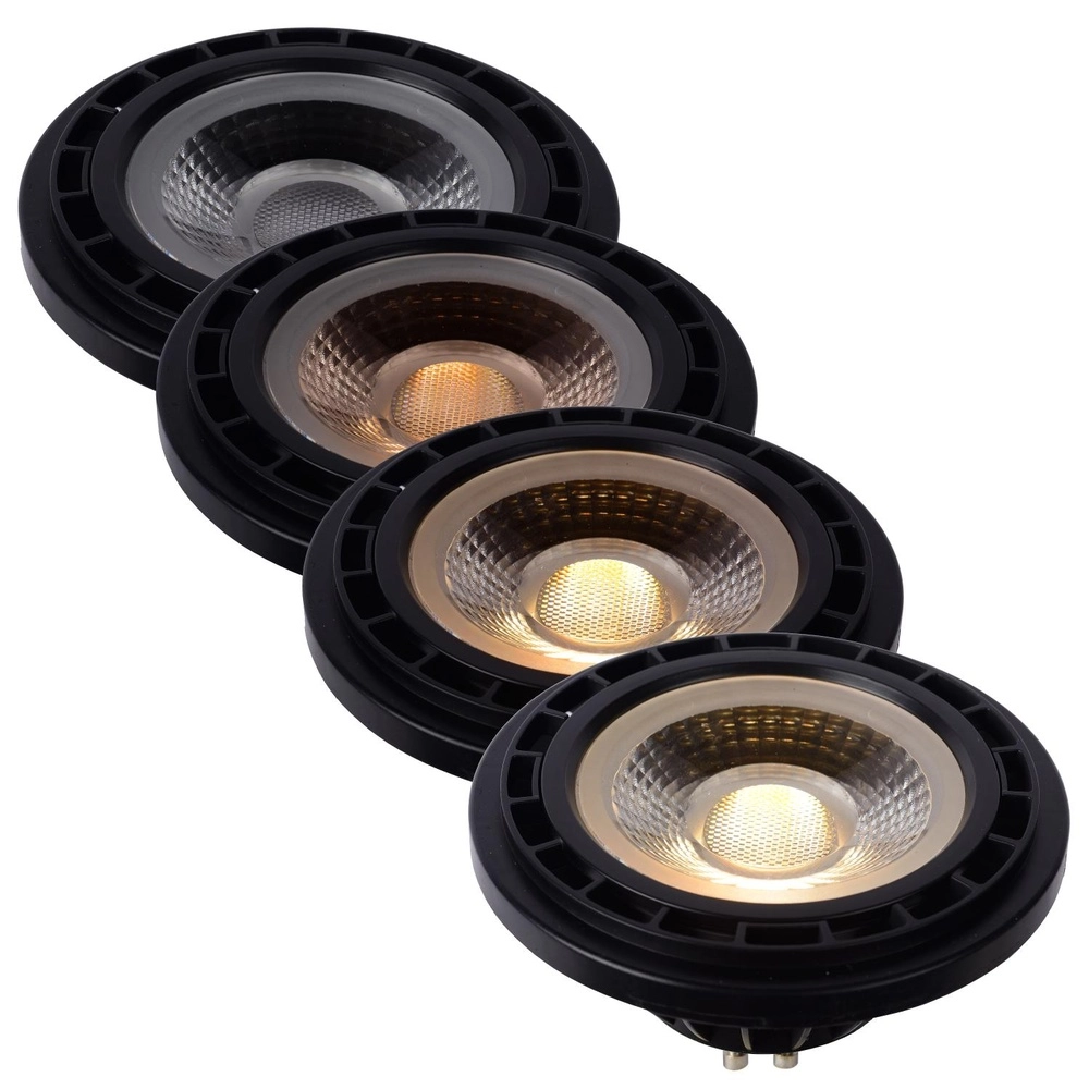 12W Led ES111 - 2200-3000K schwarzer DTW Lucide 5411212491299