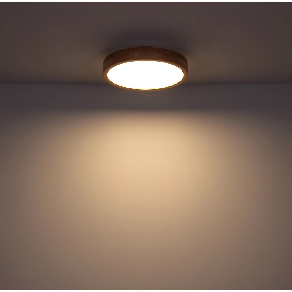 Holzdeckenlampe Rainer Skandinavisch Ø 40 cm Globo 9007371395279