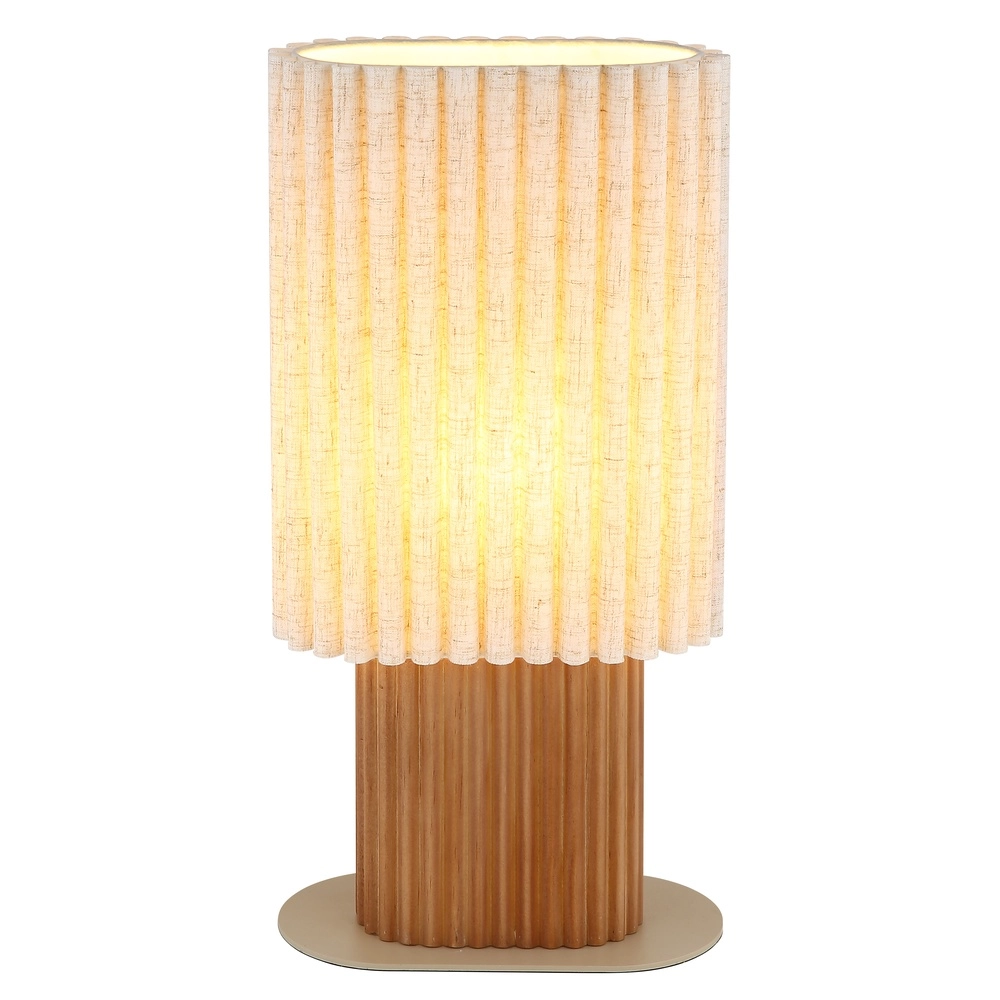 Einzigartige Tischlampe Jannie Braunes Oval Globo 9007371589906
