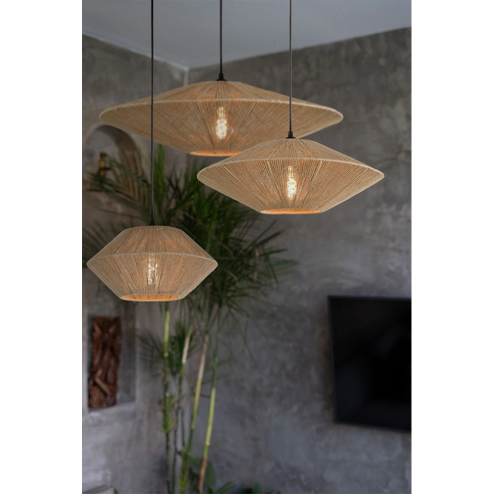 Japandi-Pendellampe Bicono Ø 35cm Masterlight 8718121352732
