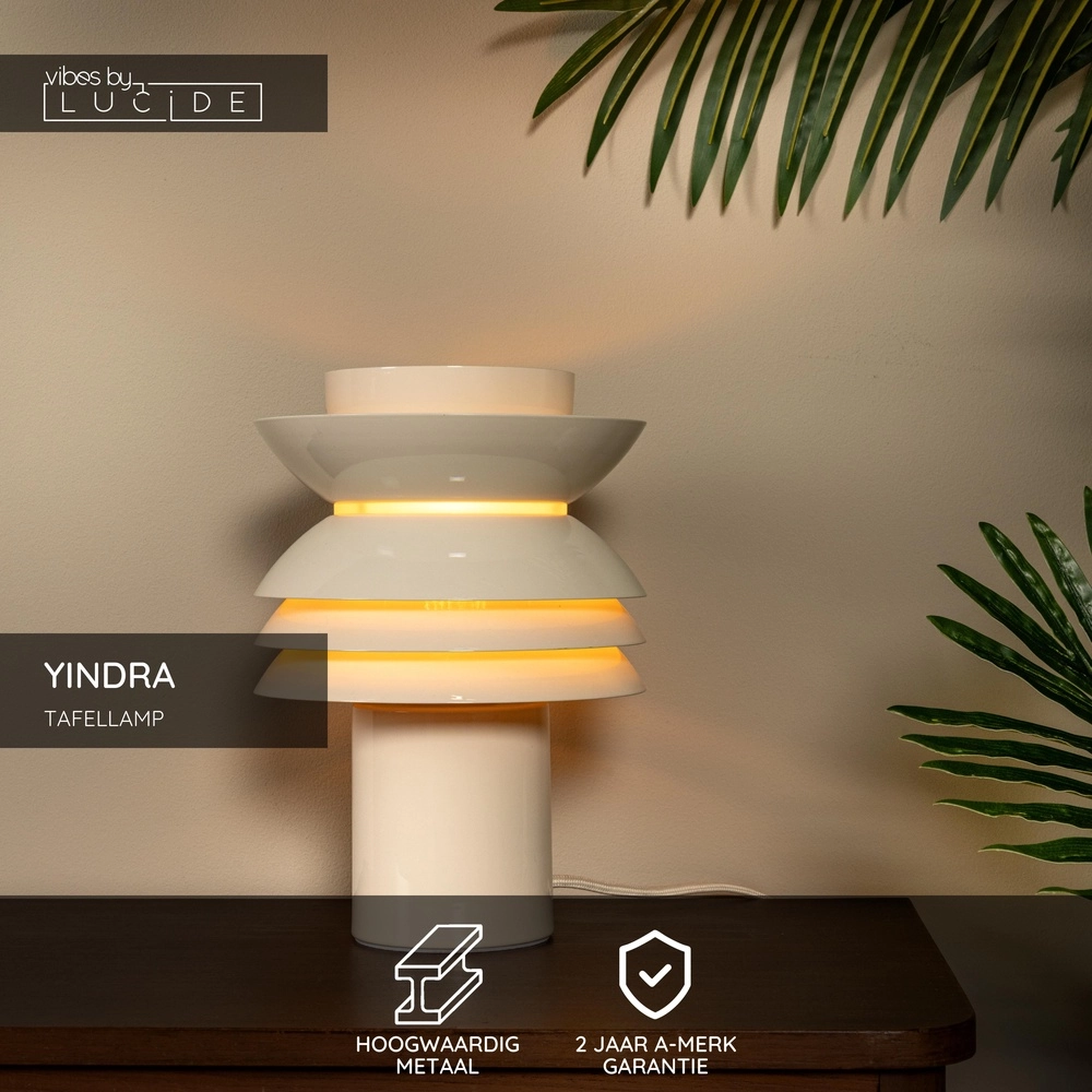 Tischlampe Yindra Sahne Lucide Vibes 5411212650153
