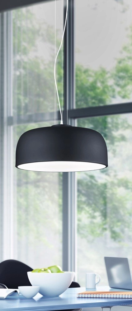 Pendelleuchte Baron 52 cm schwarz Trio 4017807387698