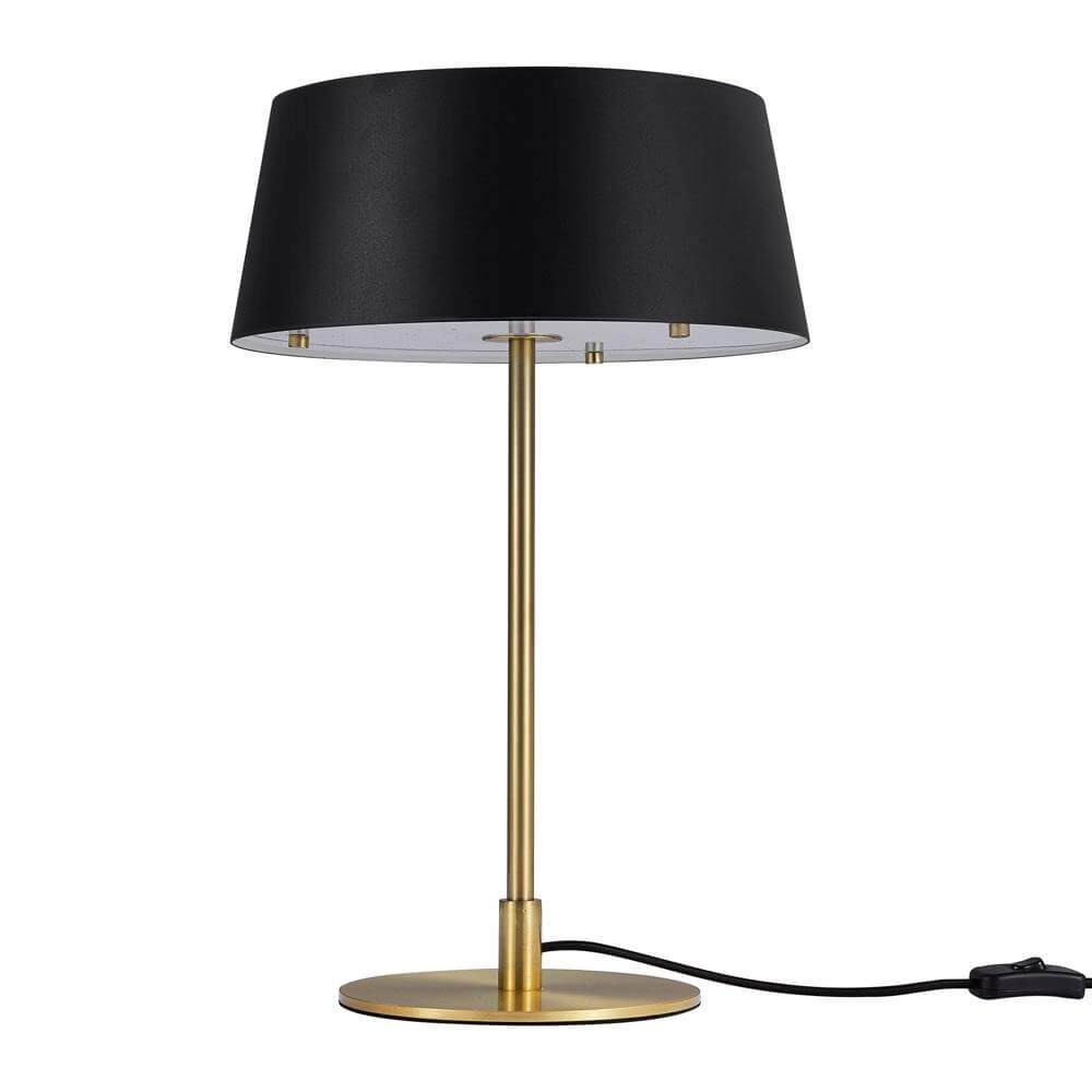Schlanke Tischleuchte Clasi schwarz Ø 29cm Nordlux 5704924015946
