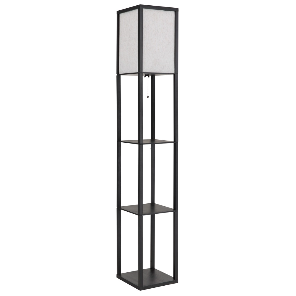 Stehlampe Tabitha Schwarz Globo 9007371575411