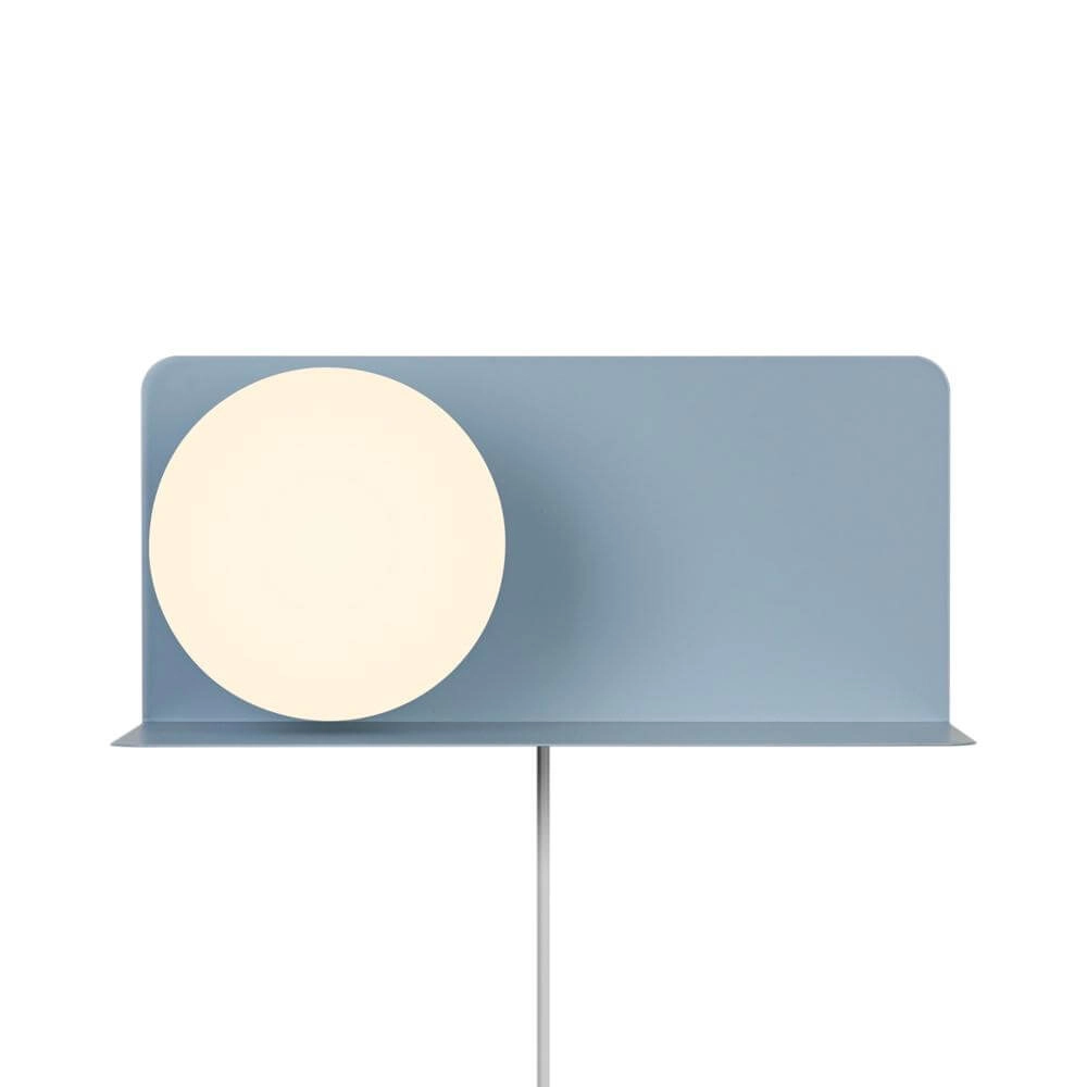 Wandleuchte mit Kugel Lilibeth blau Nordlux 5704924016011