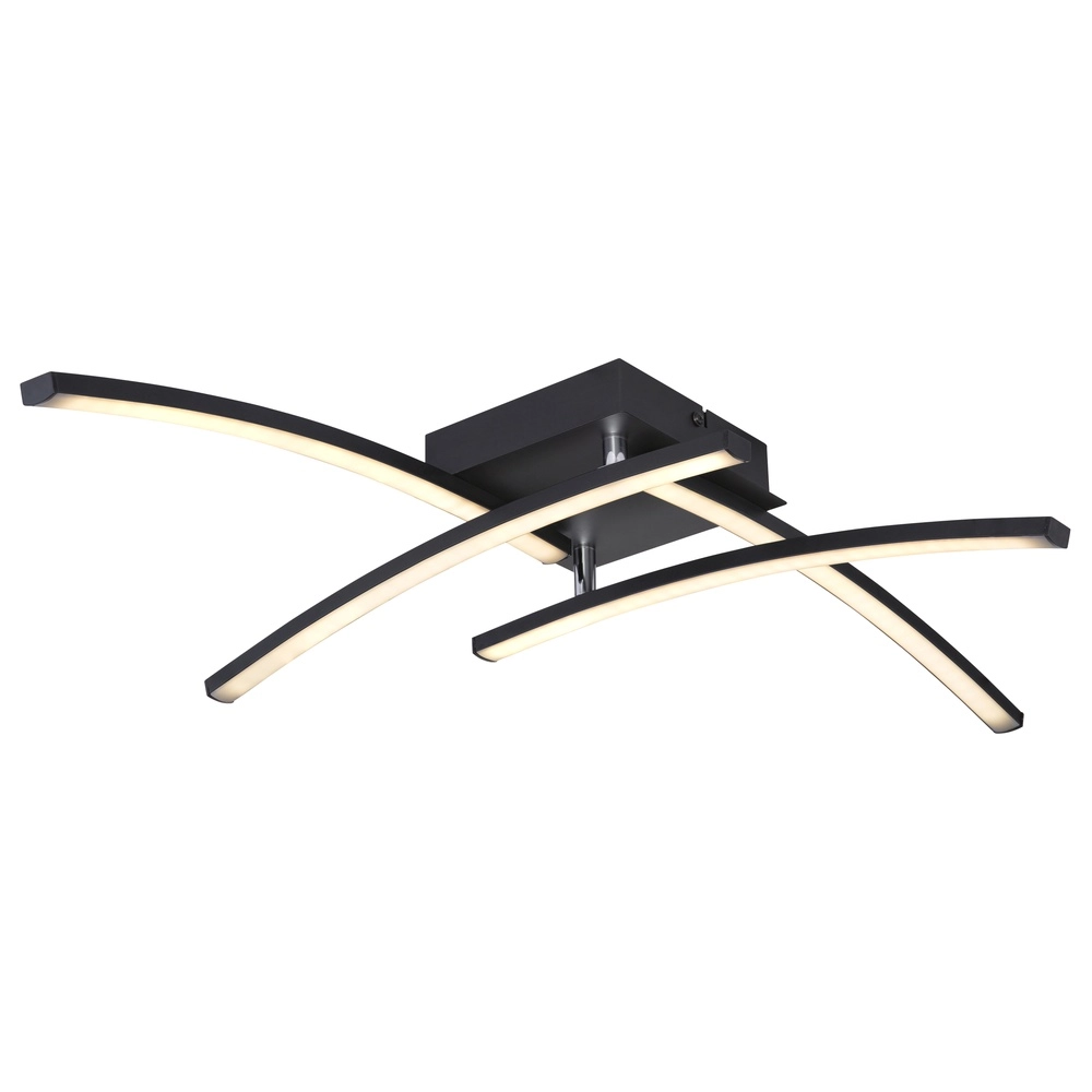 Schwarze Deckenlampe Tansy I Design Schwarz Globo 9007371404605