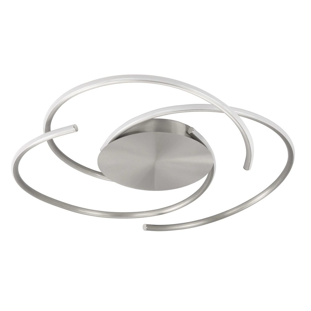 Deckenlampe Reverso Design Nickel Ø 46cm Highlight 8718379034909