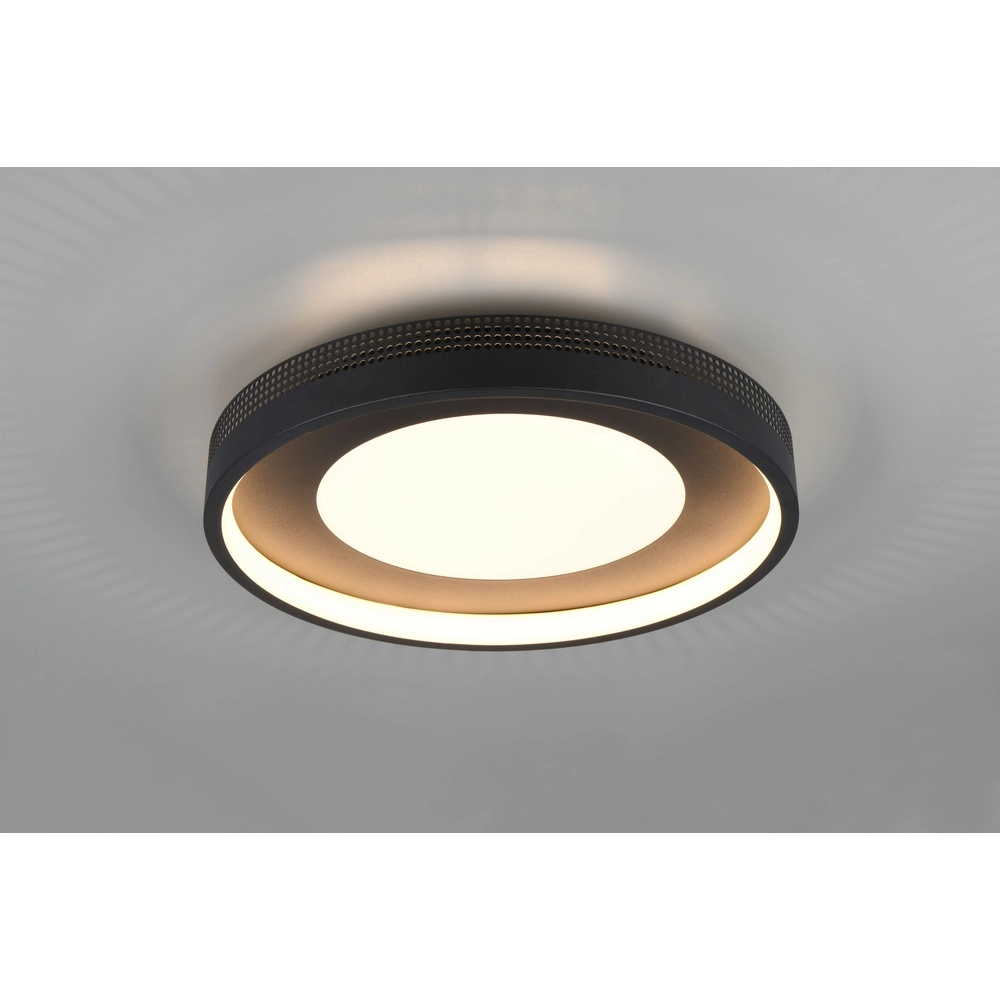 Moderne Deckenleuchte Solea schwarz Trio 4017807660951