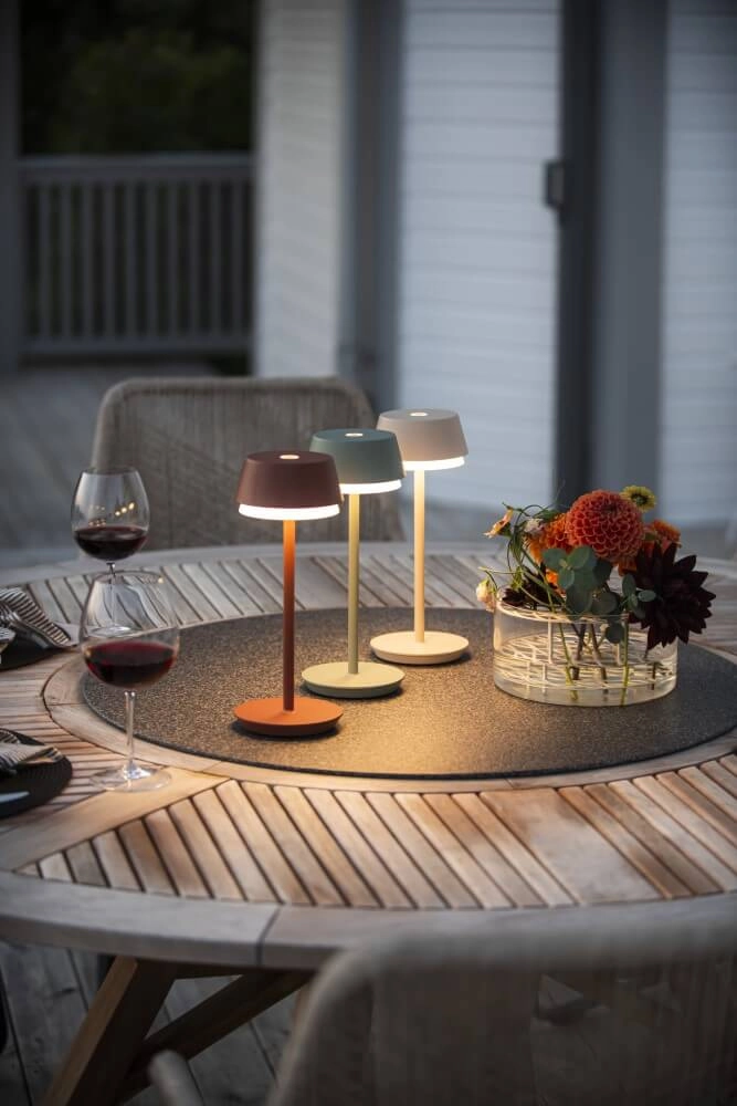 Table lamp Lyon mint green with RGB function KonstSmide 7318307830637