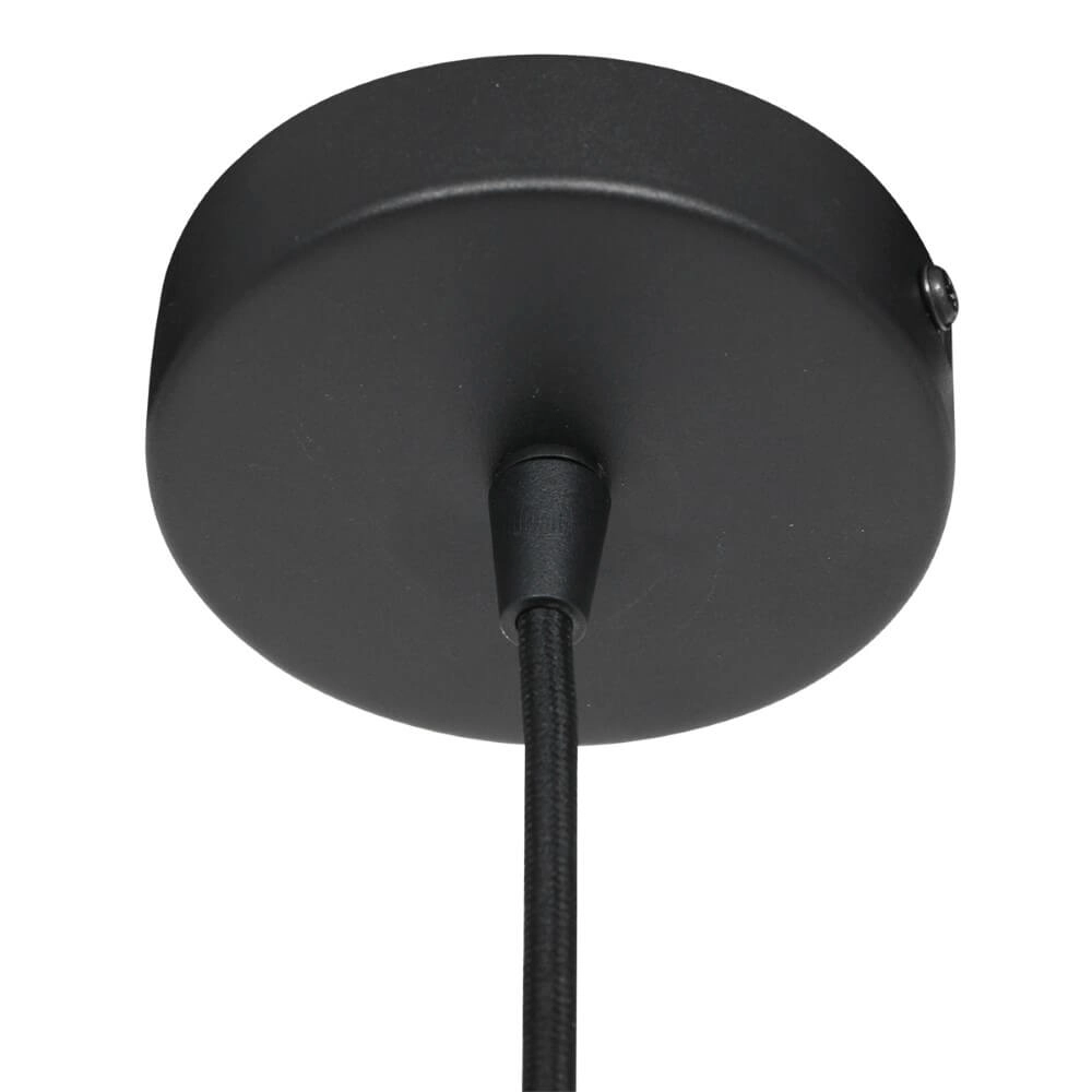 Drahtlampe Aureole 42cm schwarz mit Gold Steinhauer 8712746135480