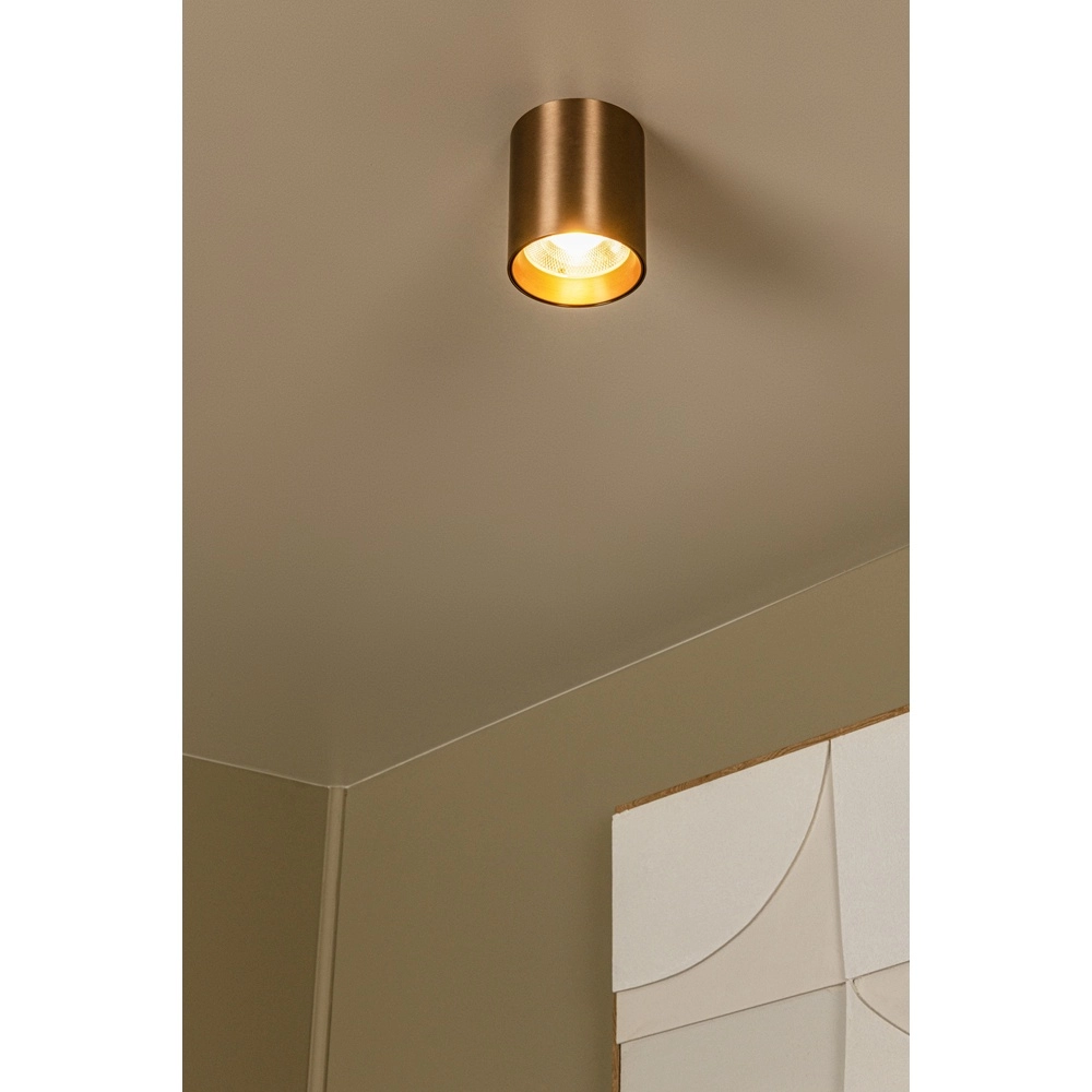 Oberflächenmontierter Spot Straxx champagner Ø 8 cm Premium by Lucide 5411212552747