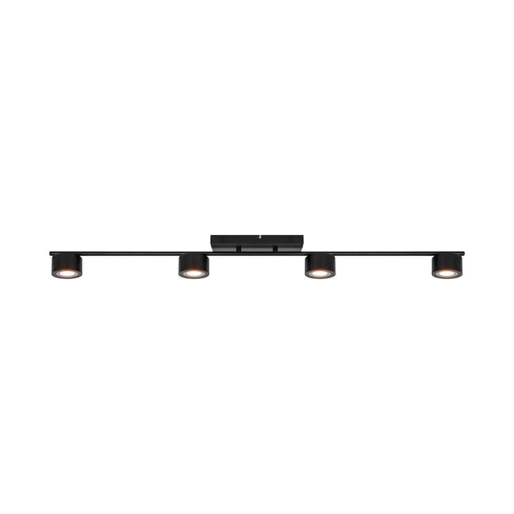 Design-Deckenleuchte Clyde 4-flammig schwarz Nordlux 5704924012259