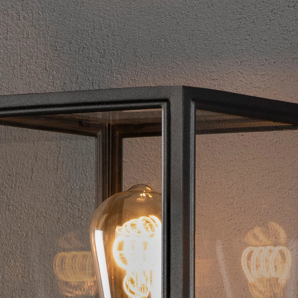 Schwarze Terrassenlampe Carpi KonstSmide 7318307350753