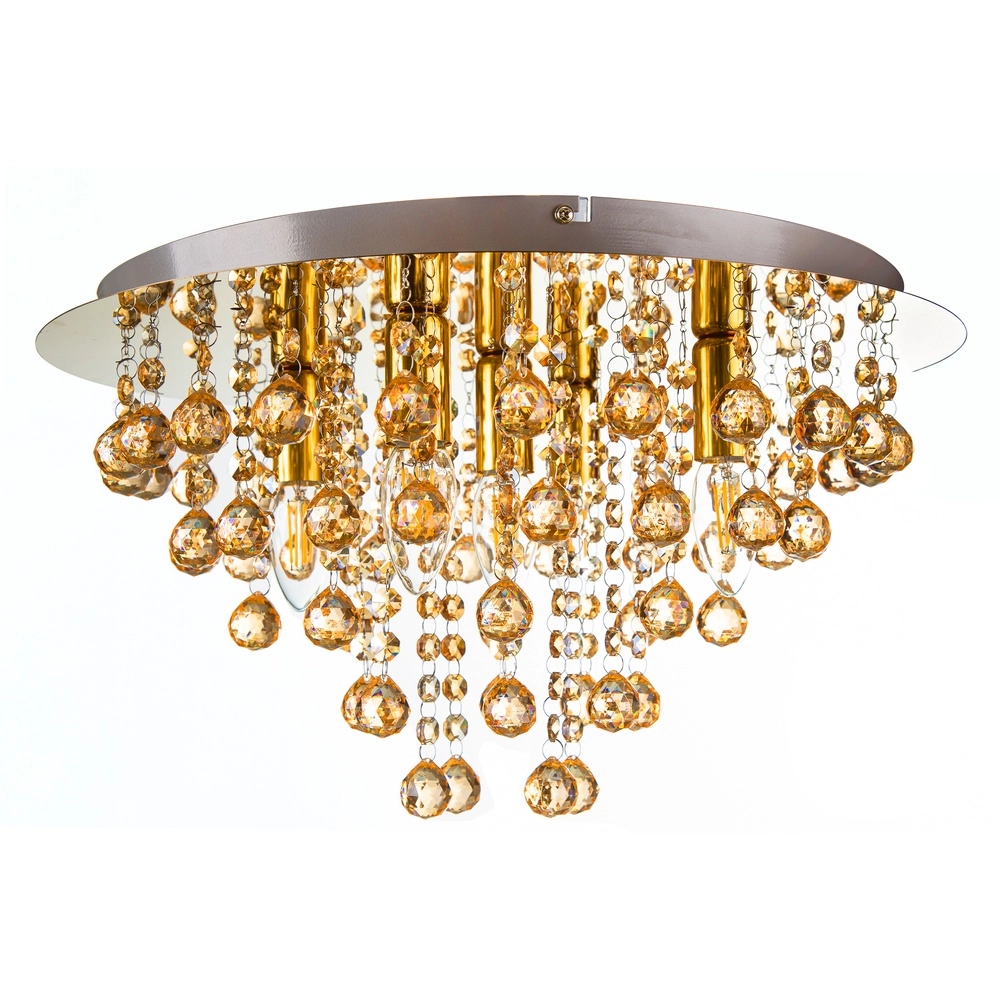 Deckenkronleuchter London gold Ø 46 cm