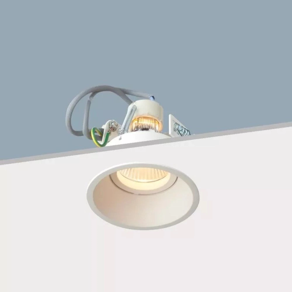 Weißer Einbau Spot Candice Ø 8,5 cm Artdelight 8719831735211