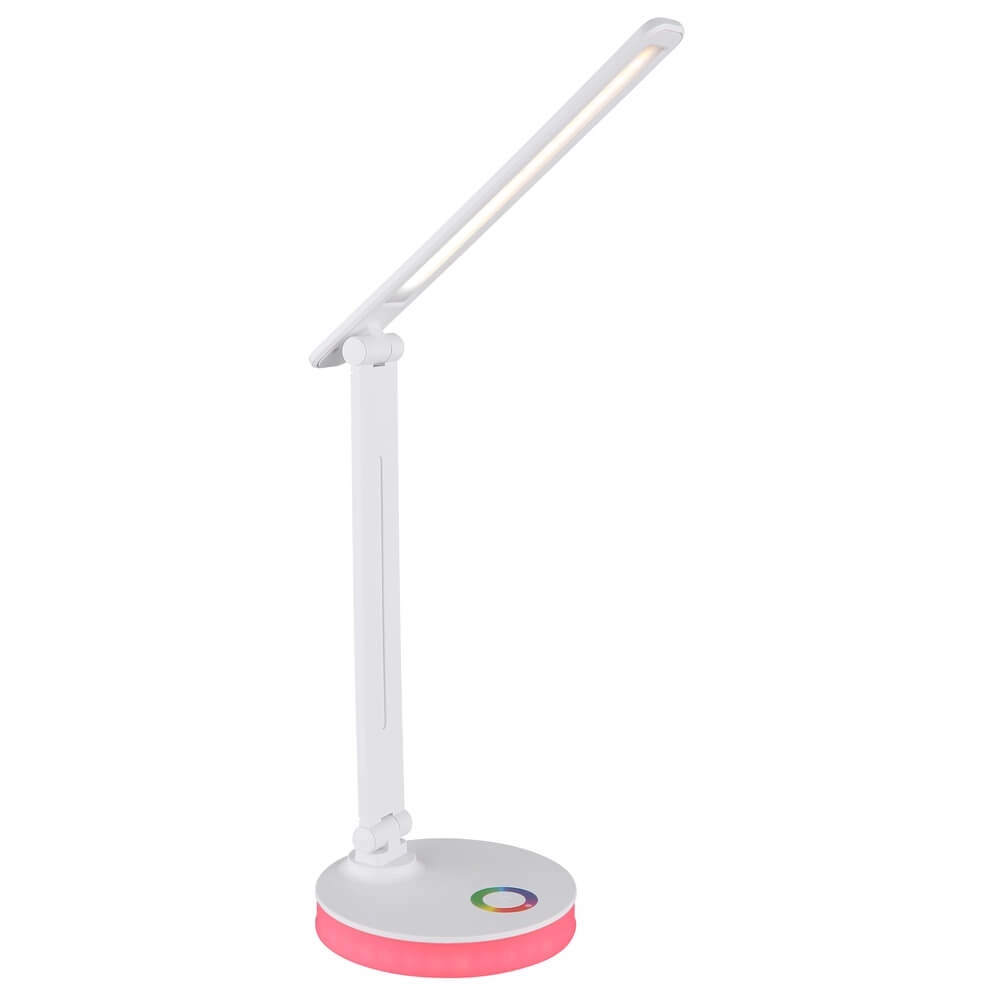 Schreibtischlampe Geraldo weiß Globo 9007371446667