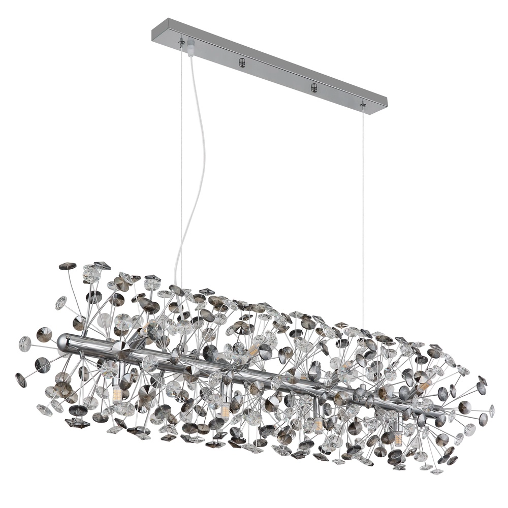 Pendellampe Katrina chrom 90cm Globo 9007371481347