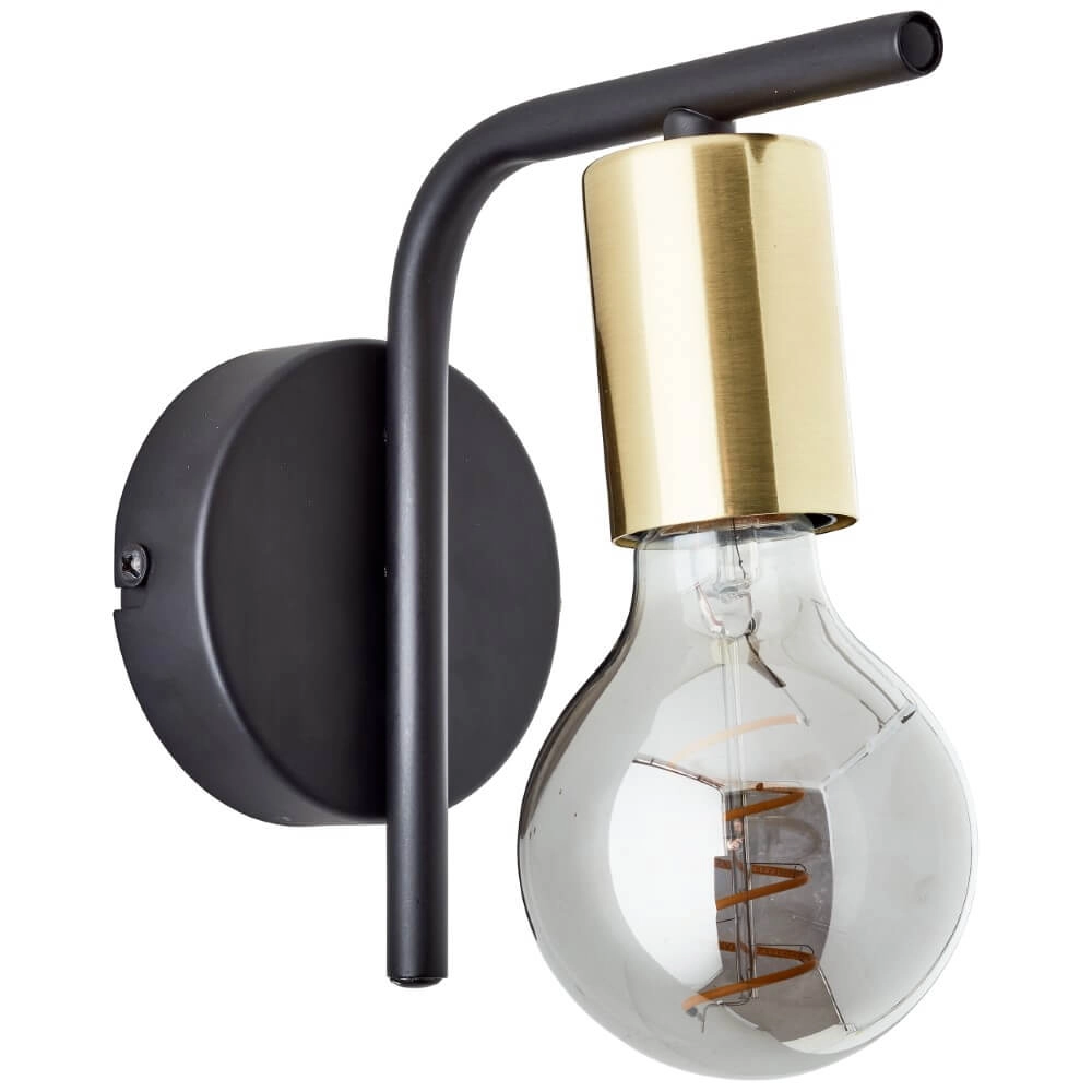 Wandlampe Kerry Schwarz Brilliant 4004353413100