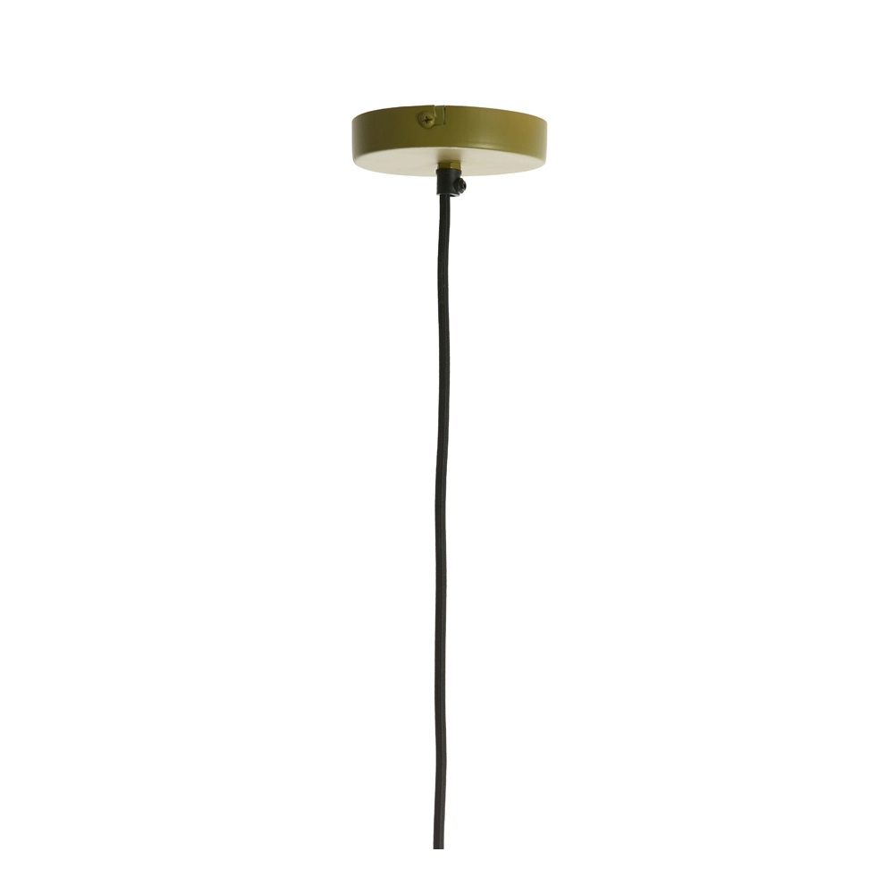 Design-Pendellampe Milatos grün Ø 28,5 cm Light & Living 8717807838638
