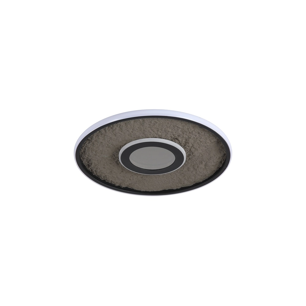 Deckenleuchte Lumadisc Schwarzes Infinity-Zentrum Searchlight 5053423297989