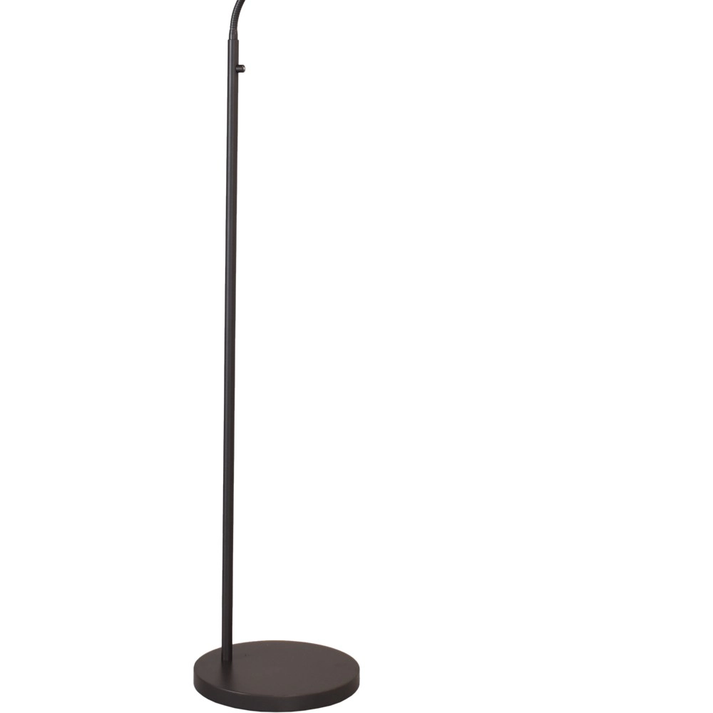 Bodenleselampe Ceppo Schwarz mit Gold Masterlight 8718121348001
