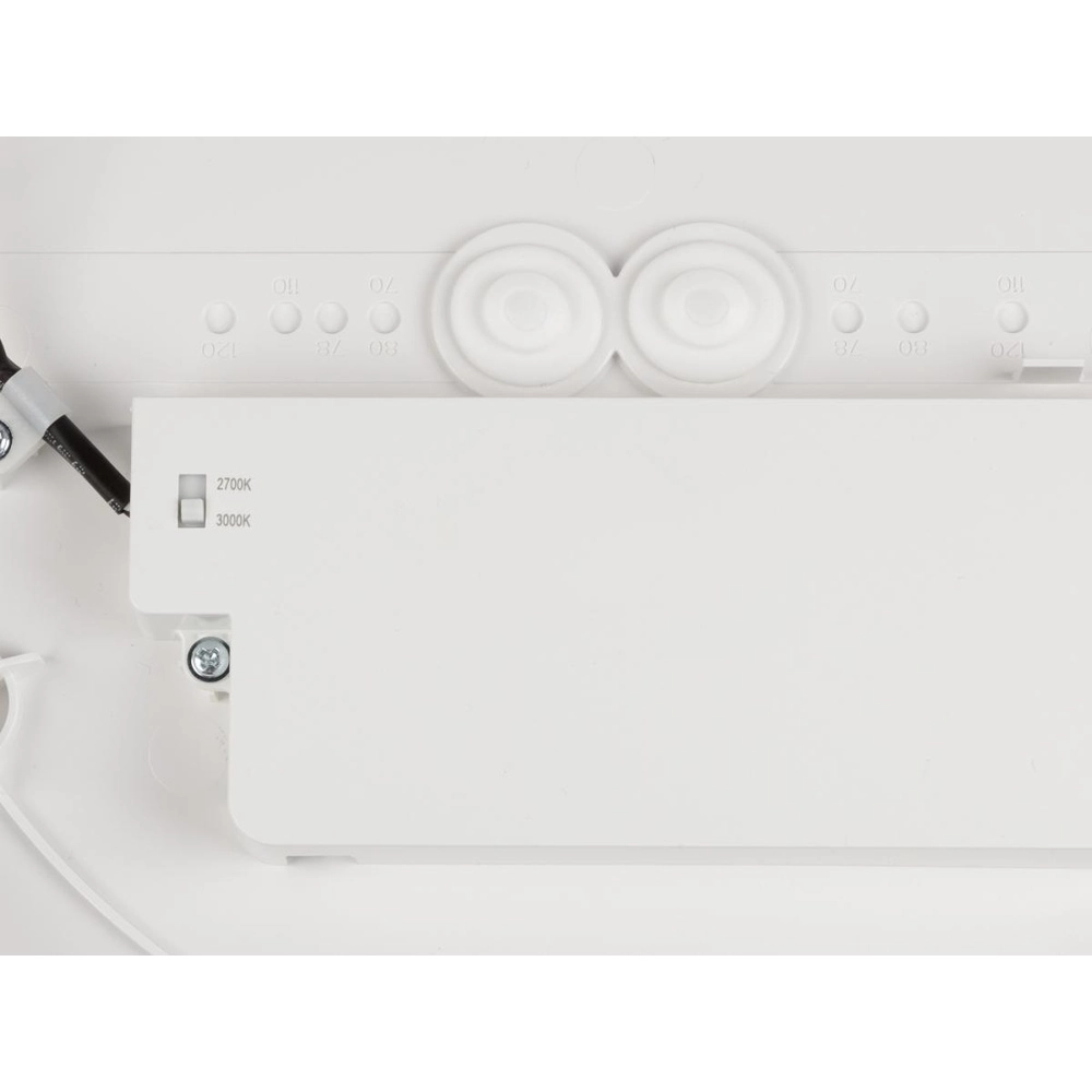 Deckenlampe Decona Ø 30cm weiß - 2700K/3000K Sensor SLV 4024163302913