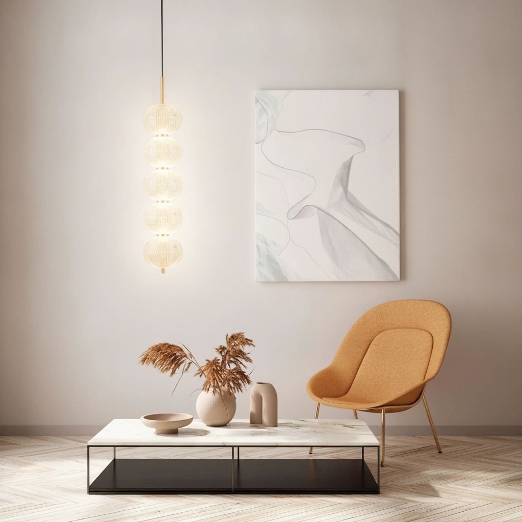 Einzigartige Pendellampe Klelia Gold