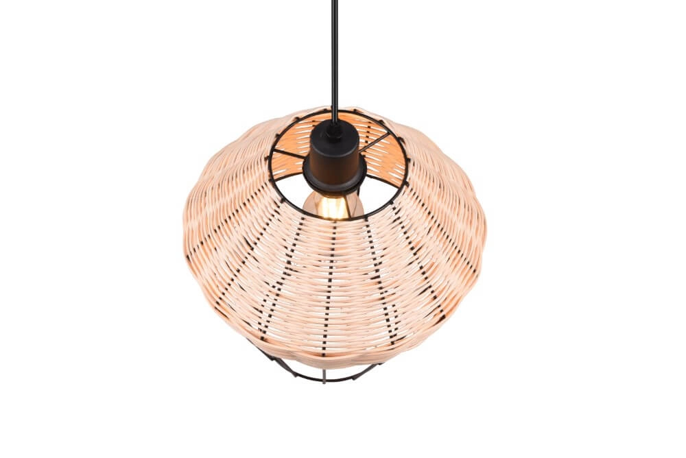 Hängelampe Borka Rattan Trio 4017807556780