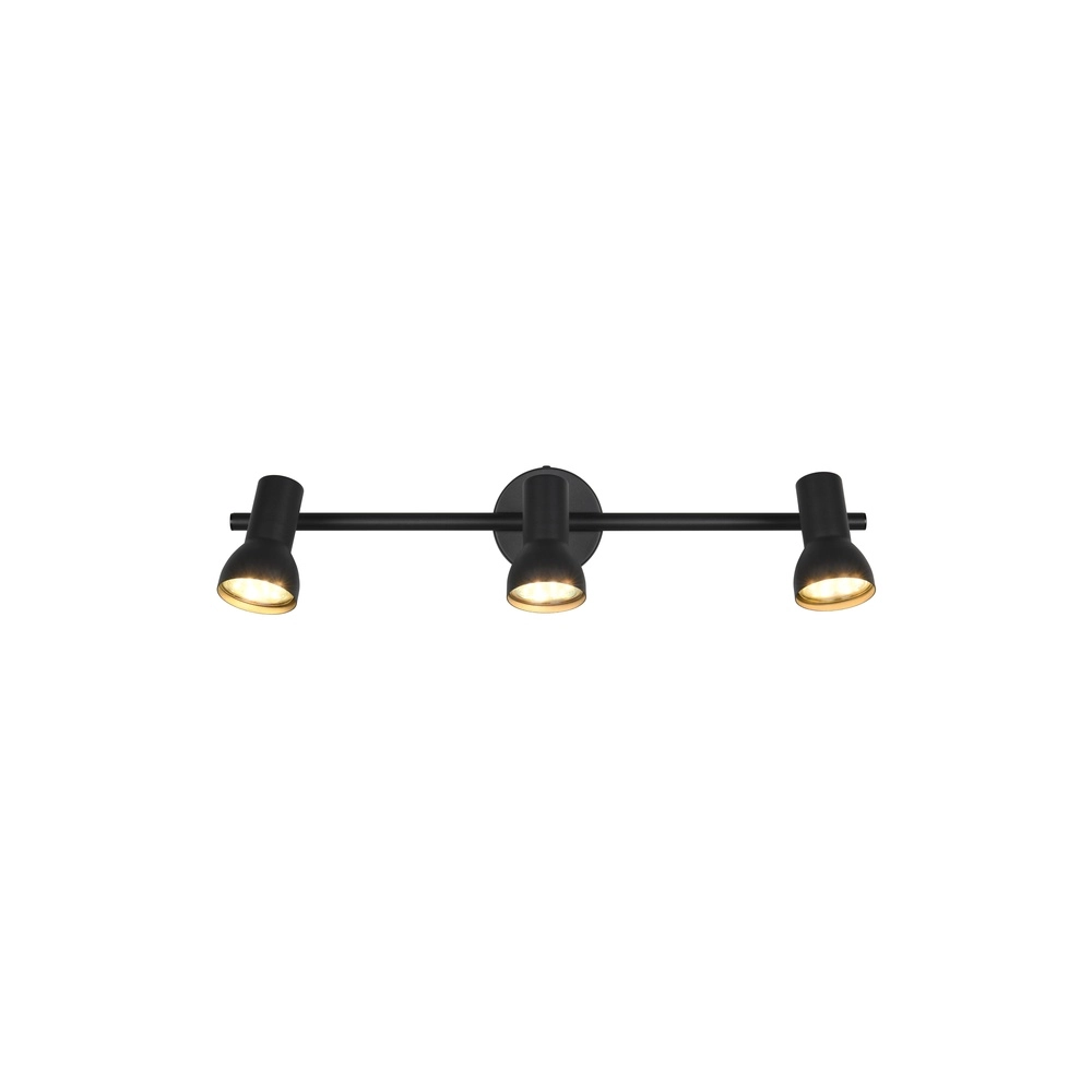 Deckenlampe Cantar schwarz 3-flammig Trio 4017807615920