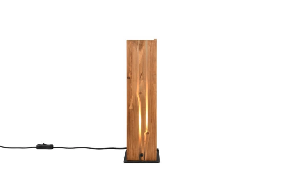 Tischlampe aus Holz Karuni Trio 4017807616491